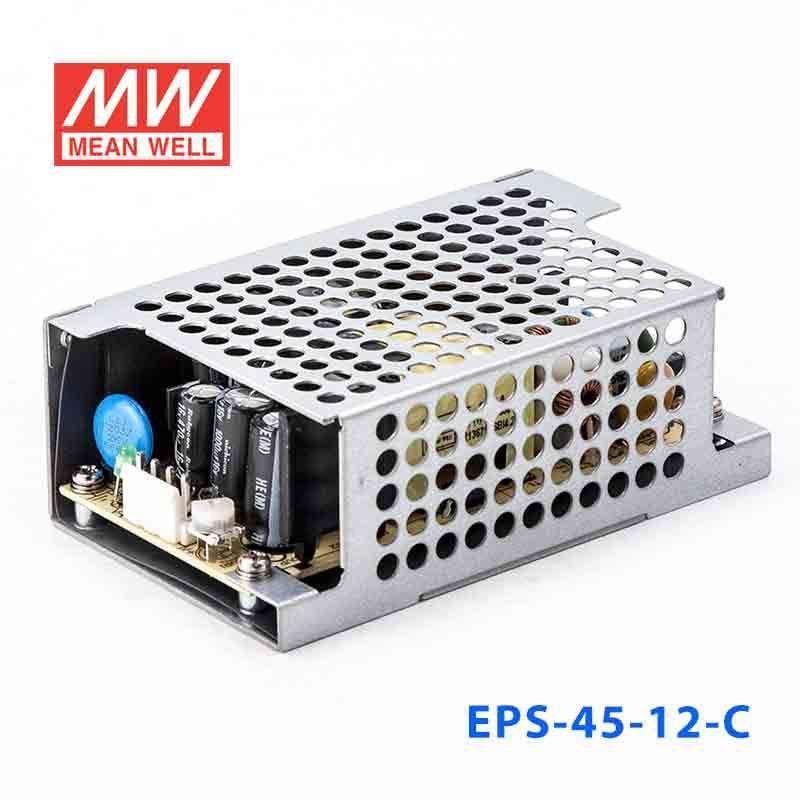 Mean Well EPS - 45 - 12 - C Power Supply 45W 12V - EPS - 45 - 12 - C - powersupplymall.com