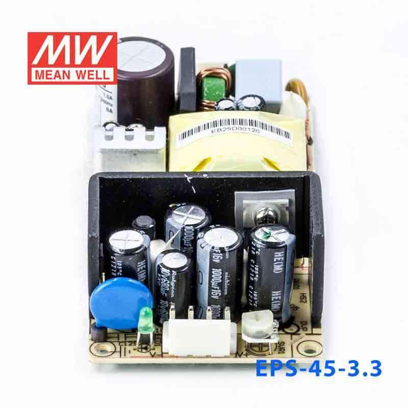 Mean Well EPS - 45 - 3.3 Power Supply 26W 3.3V - EPS - 45 - 3.3 - powersupplymall.com