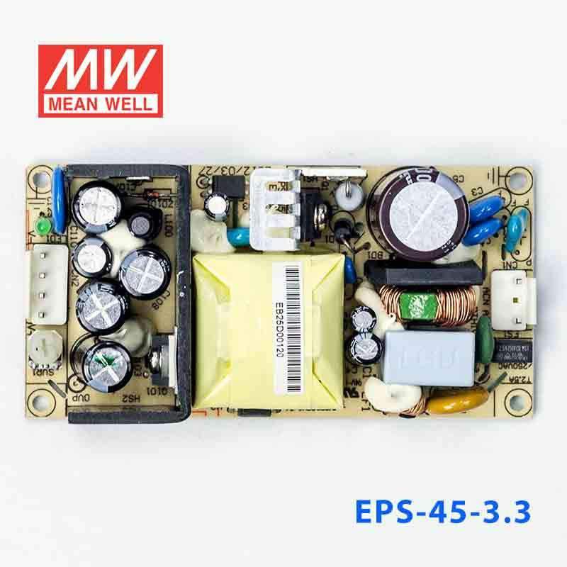 Mean Well EPS - 45 - 3.3 Power Supply 26W 3.3V - EPS - 45 - 3.3 - powersupplymall.com