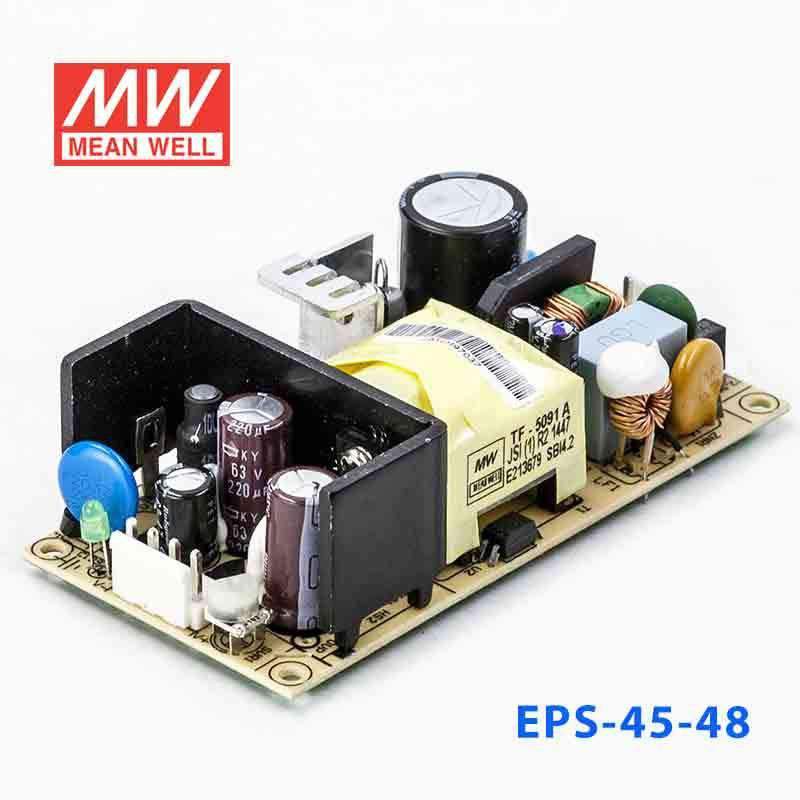 Mean Well EPS - 45 - 48 Power Supply 48W 48V - EPS - 45 - 48 - powersupplymall.com