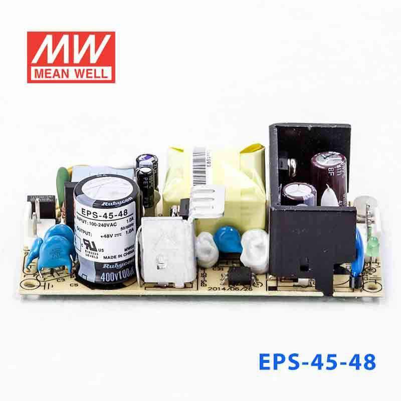 Mean Well EPS - 45 - 48 Power Supply 48W 48V - EPS - 45 - 48 - powersupplymall.com