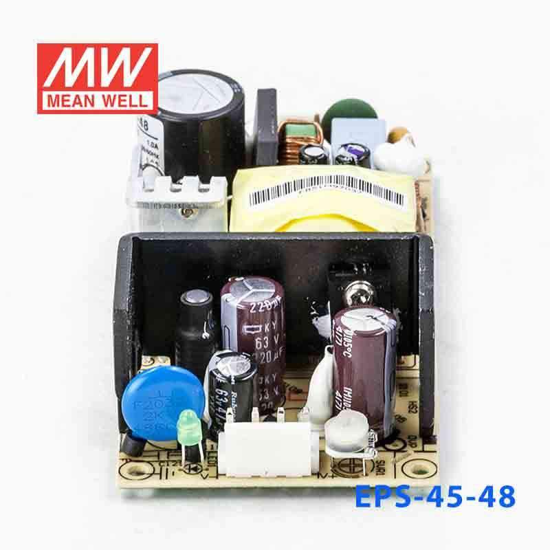Mean Well EPS - 45 - 48 Power Supply 48W 48V - EPS - 45 - 48 - powersupplymall.com