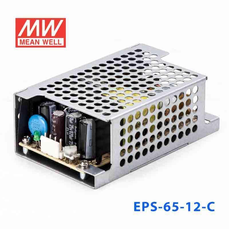 Mean Well EPS - 65 - 12 - C Power Supply 65W 12V - EPS - 65 - 12 - C - powersupplymall.com