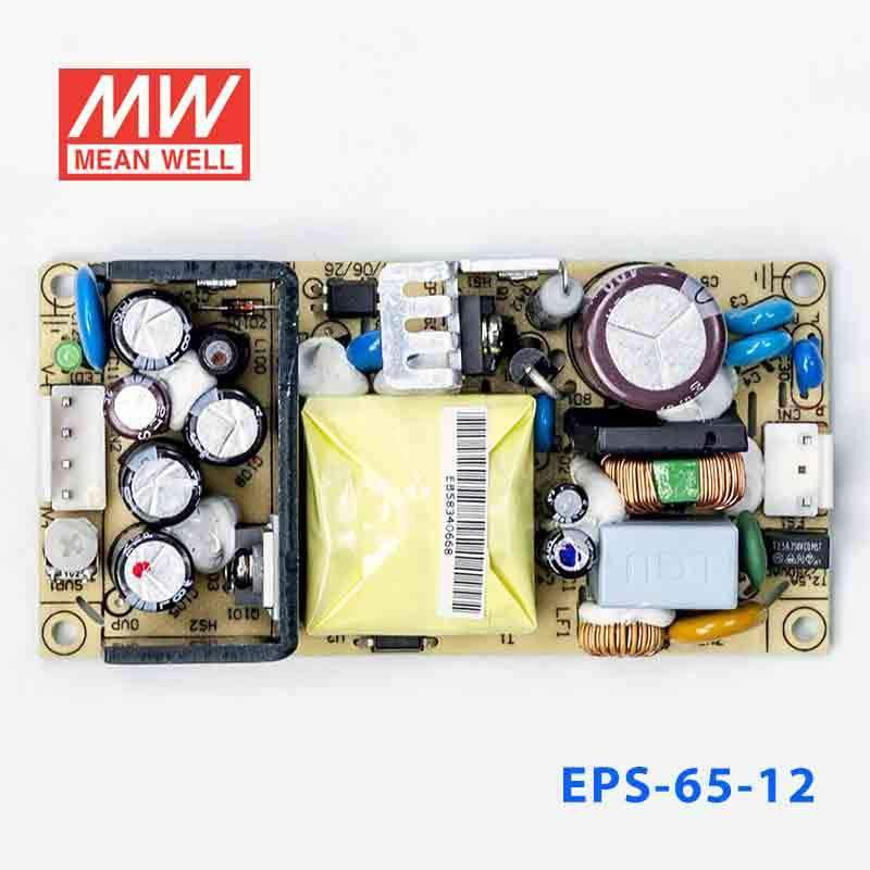 Mean Well EPS - 65 - 12 Power Supply 65W 12V - EPS - 65 - 12 - powersupplymall.com