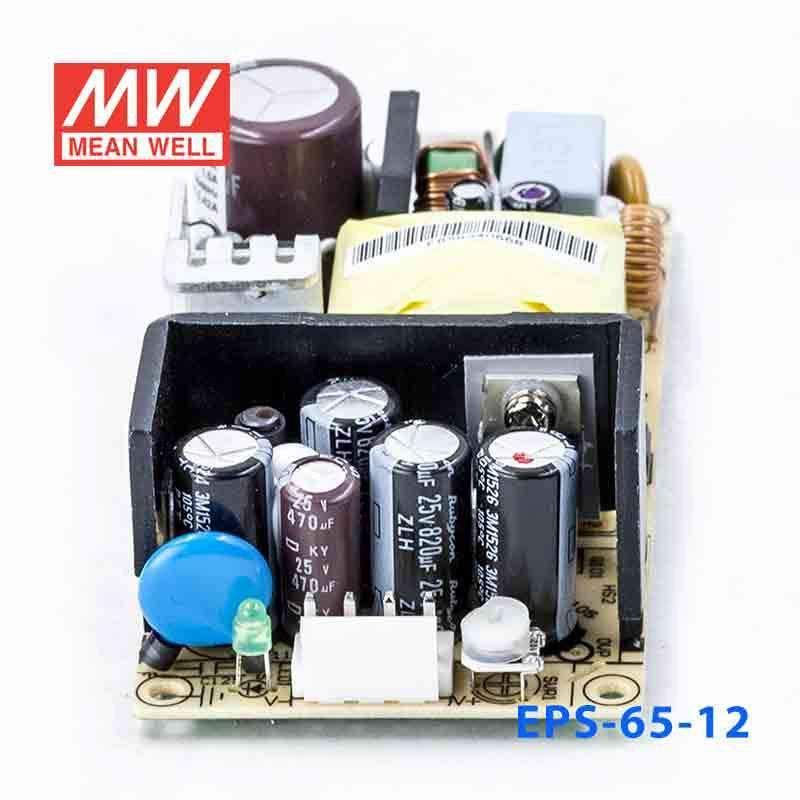 Mean Well EPS - 65 - 12 Power Supply 65W 12V - EPS - 65 - 12 - powersupplymall.com