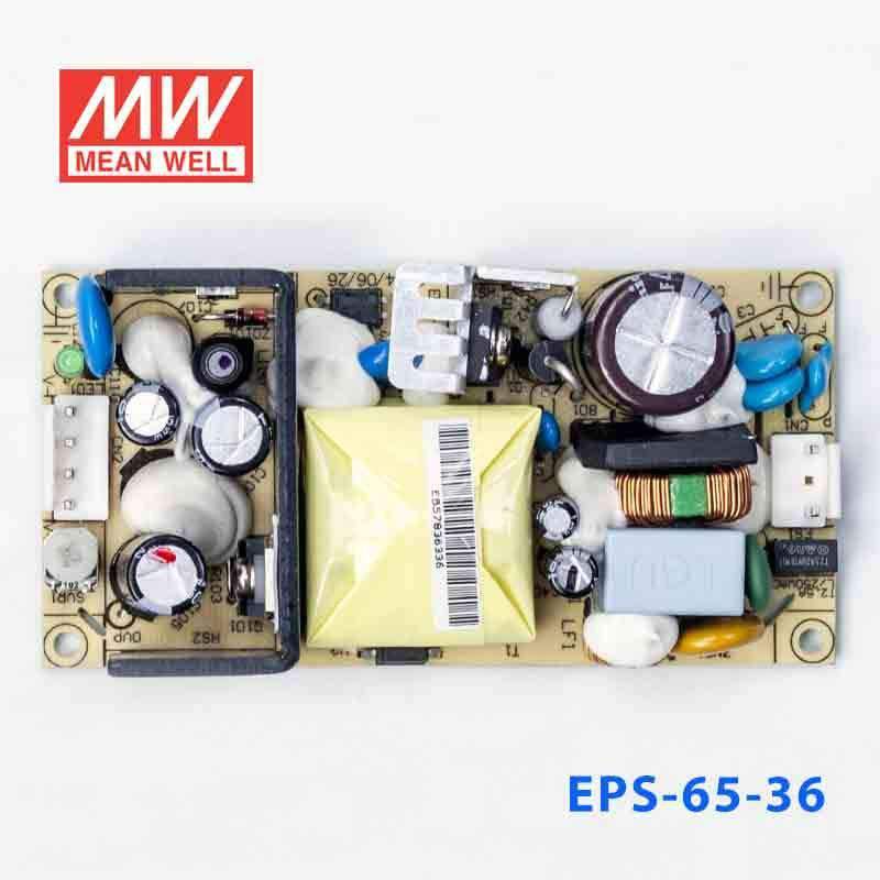 Mean Well EPS - 65 - 36 Power Supply 65W 36V - EPS - 65 - 36 - powersupplymall.com
