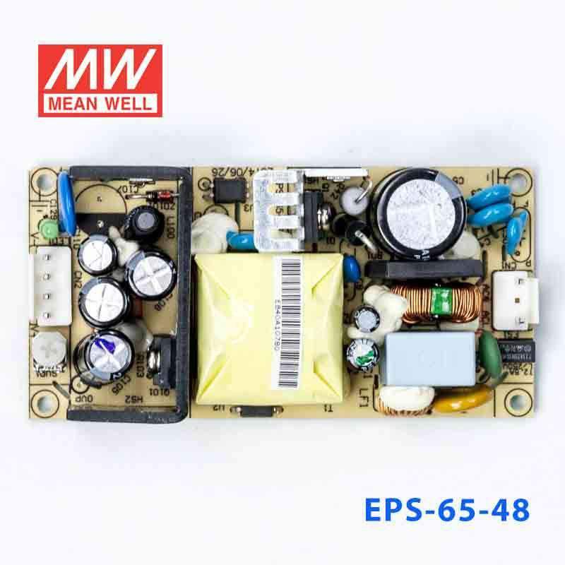 Mean Well EPS - 65 - 48 Power Supply 65W 48V - EPS - 65 - 48 - powersupplymall.com