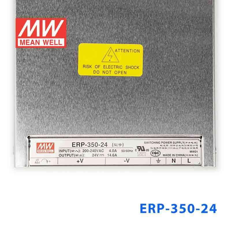 Mean Well ERP - 350 - 24 Switching Power Supply 350W 24V - ERP - 350 - 24 - powersupplymall.com