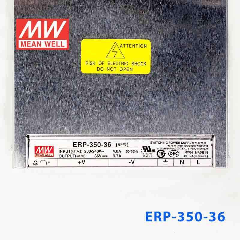 Mean Well ERP - 350 - 36 Switching Power Supply 350W 36V - ERP - 350 - 36 - powersupplymall.com