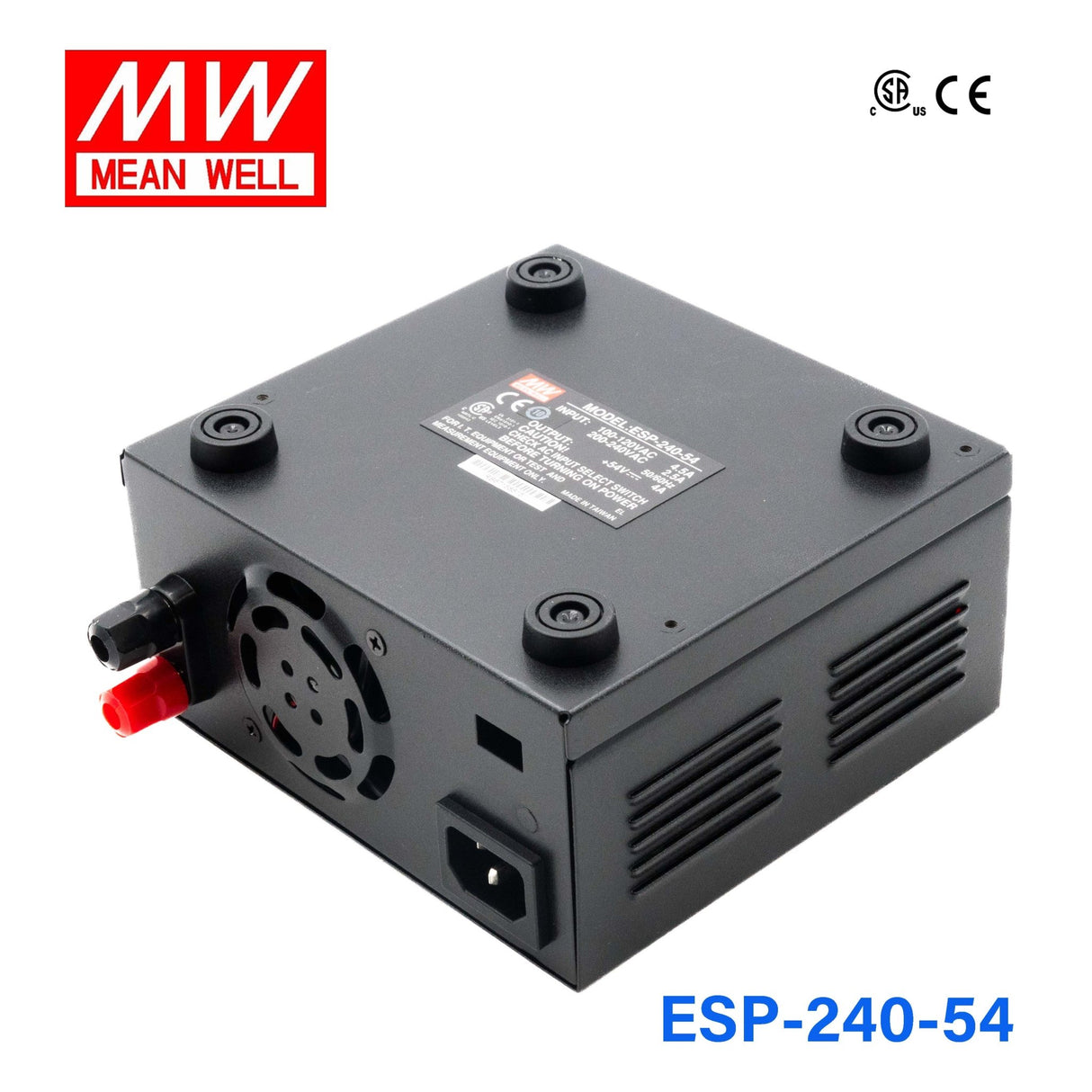 Mean Well ESP - 240 - 54 Desktop Power Supply or Charger - ESP - 240 - 54 - powersupplymall.com