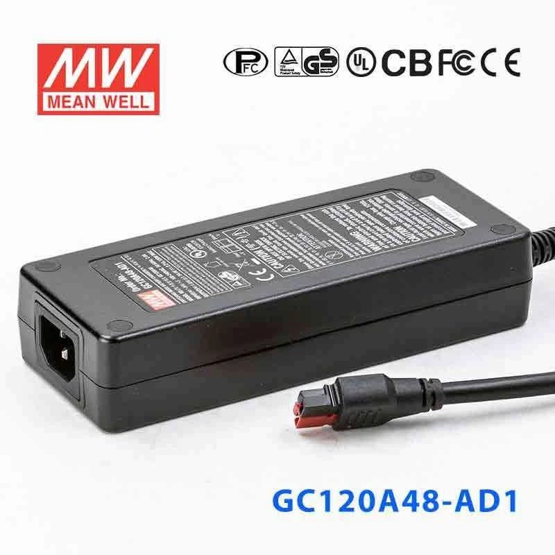Mean Well GC120A12 - AD1 Portable Chargers 102W 13.6V 7.5A - Green Adaptor - GC120A12 - AD1 - powersupplymall.com