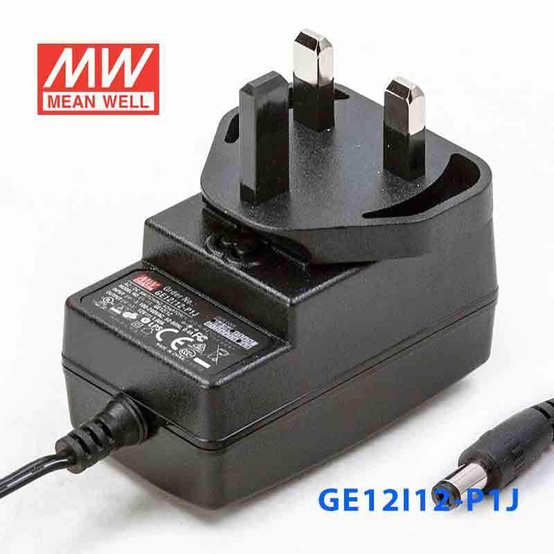 Mean Well GE12I12 - P1J Power Supply 12W 12V - GE12I12 - P1J - powersupplymall.com