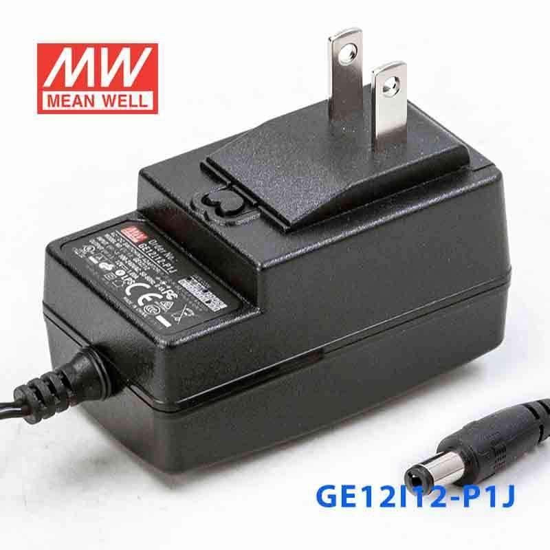 Mean Well GE12I12 - P1J Power Supply 12W 12V - GE12I12 - P1J - powersupplymall.com