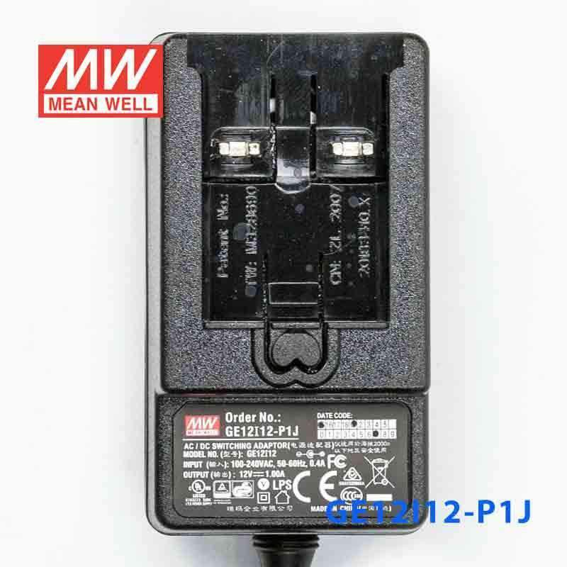 Mean Well GE12I12 - P1J Power Supply 12W 12V - GE12I12 - P1J - powersupplymall.com