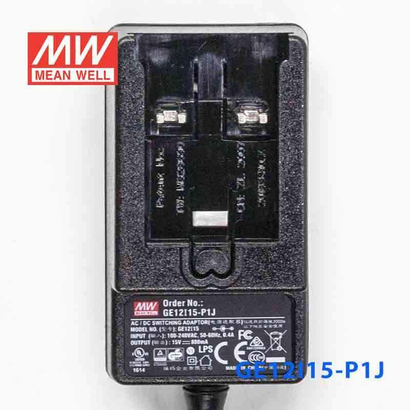 Mean Well GE12I15 - P1J Power Supply 12W 15V - GE12I15 - P1J - powersupplymall.com