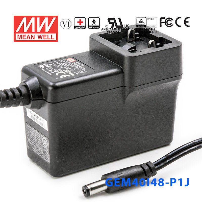 Mean Well GEM40I48 - P1J Power Supply 40W 48V - GEM40I48 - P1J - powersupplymall.com