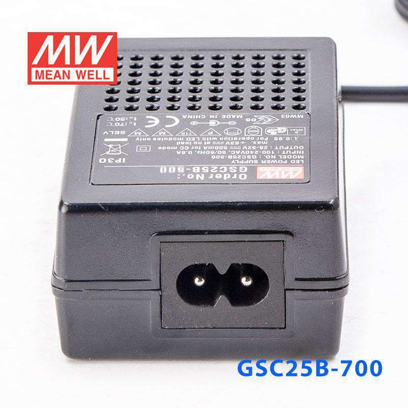 Mean Well GSC25B-700 Power Supply 25W 700A - GSC25B-700 - powersupplymall.com