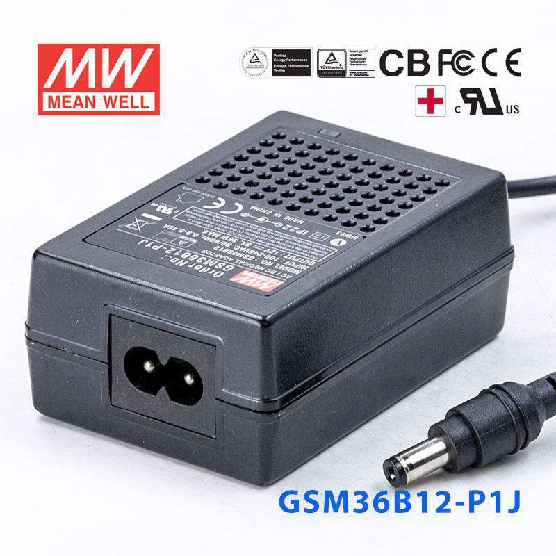 Mean Well GSM Series Power Supply 12V (18~180W) - - powersupplymall.com