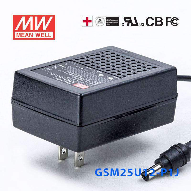 Mean Well GSM Series Power Supply 12V (6~12W) - - powersupplymall.com