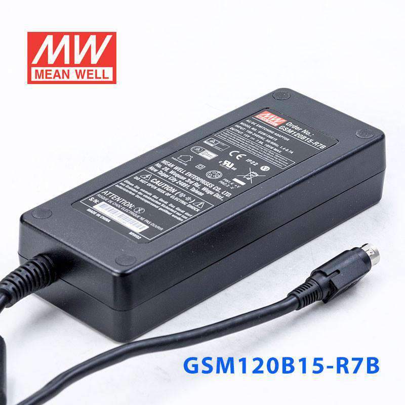Mean Well GSM120B15 - R7B Power Supply 105W 15V - GSM120B15 - R7B - powersupplymall.com