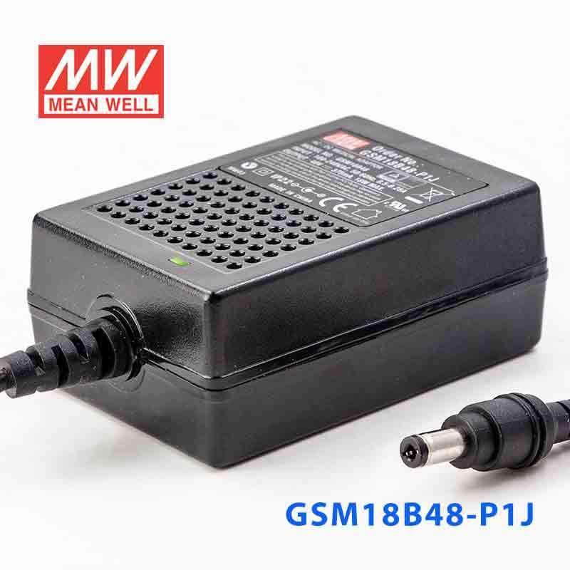 Mean Well GSM18B48 - P1J Power Supply 18W 48V - GSM18B48 - P1J - powersupplymall.com