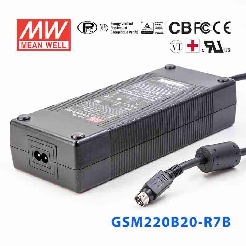 Mean Well GSM220B15 - R7B Power Supply 220W 20V - GSM220B20 - R7B - powersupplymall.com