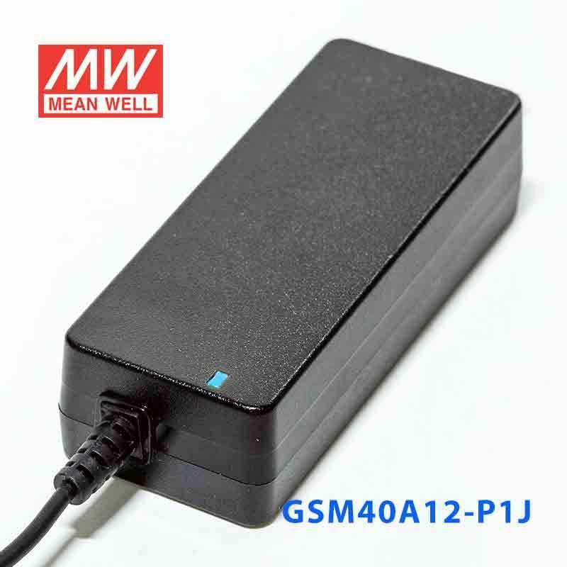 Mean Well GSM40A12 - P1J Power Supply 40W 12V - GSM40A12 - P1J - powersupplymall.com