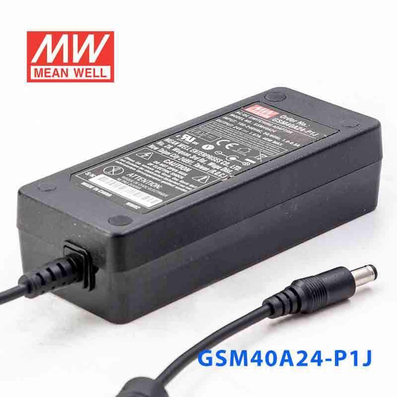Mean Well GSM40A24 - P1J Power Supply 40W 24V - GSM40A24 - P1J - powersupplymall.com