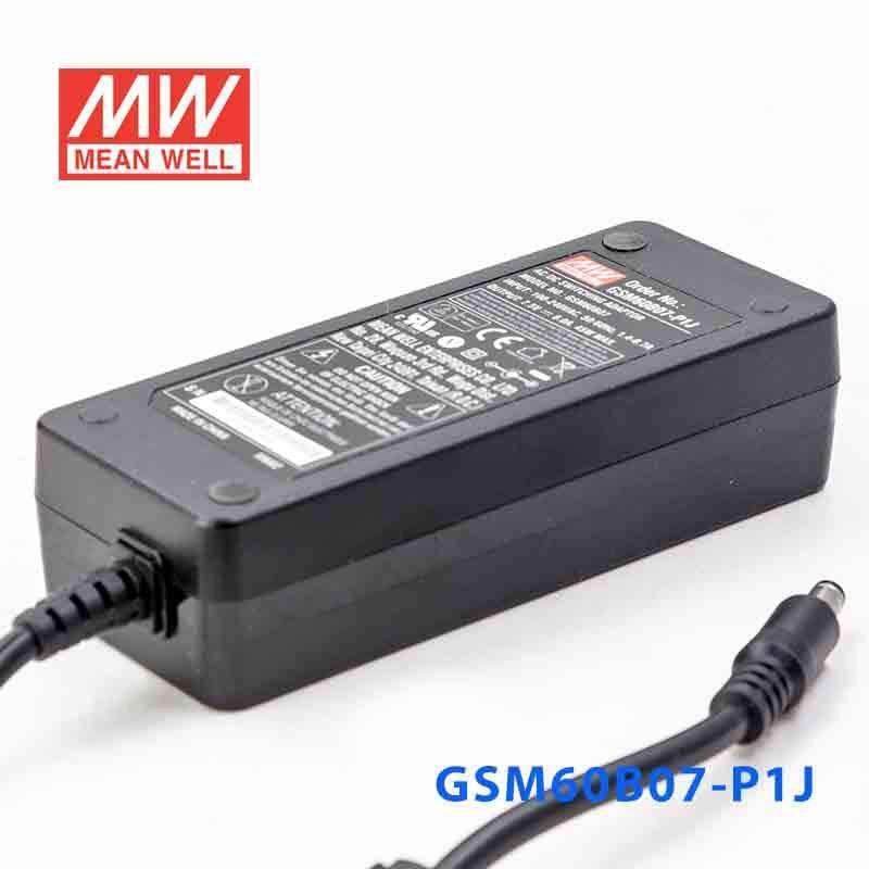 Mean Well GSM60B07 - P1J Power Supply 40W 7.5V - GSM60B07 - P1J - powersupplymall.com