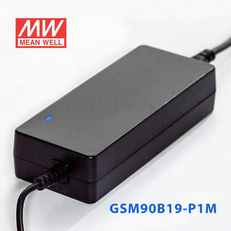 Mean Well GSM90B19 - P1M Power Supply 90W 19V - GSM90B19 - P1M - powersupplymall.com