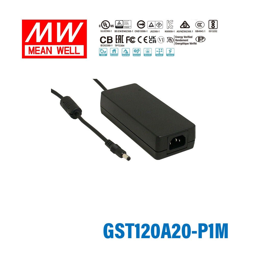 Mean Well GST Series Power Supply 20V(120~220W) - - powersupplymall.com