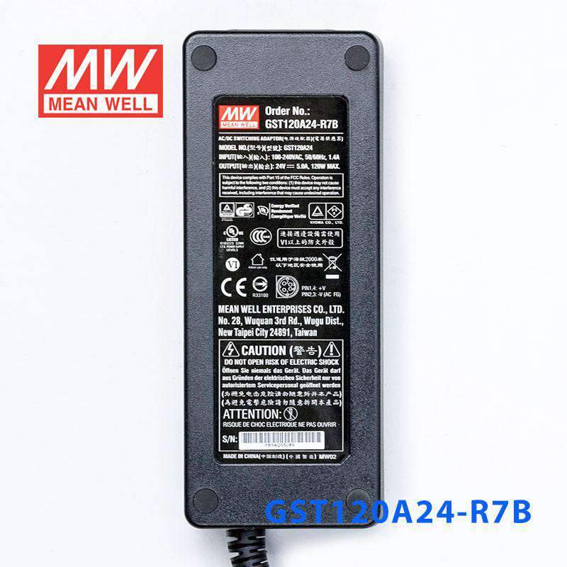Mean Well GST120A24 - R7B Power Supply 120W 24V - GST120A24 - R7B - powersupplymall.com