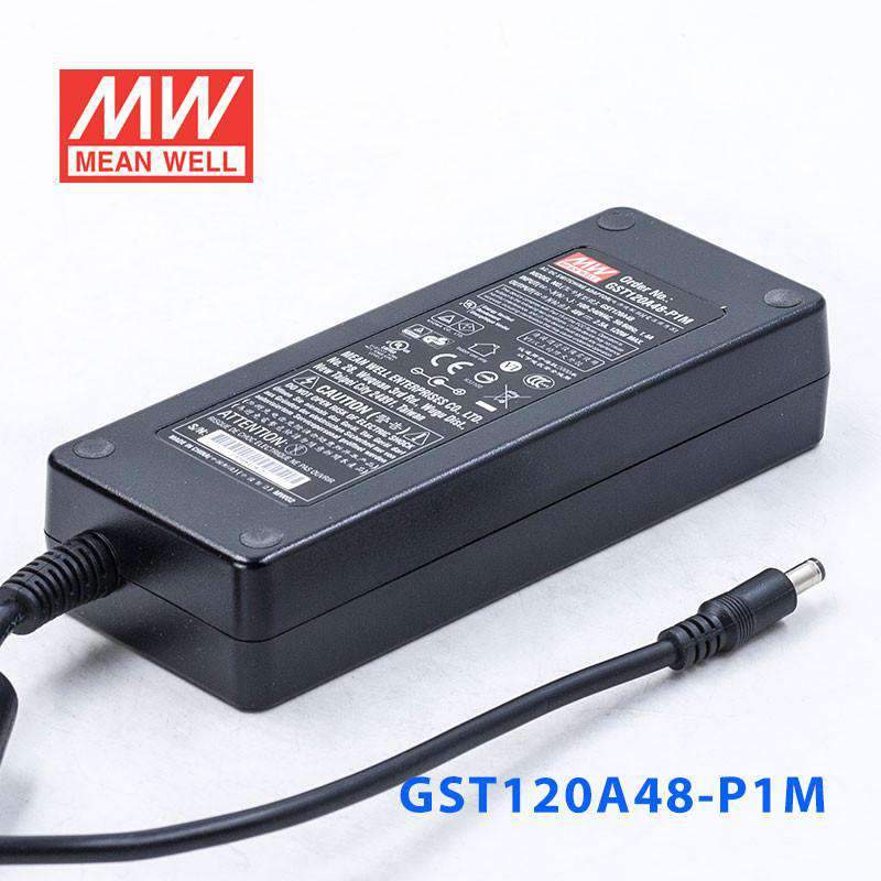Mean Well GST120A48 - P1M AC - DC Single Output Desktop - GST120A48 - P1M - powersupplymall.com