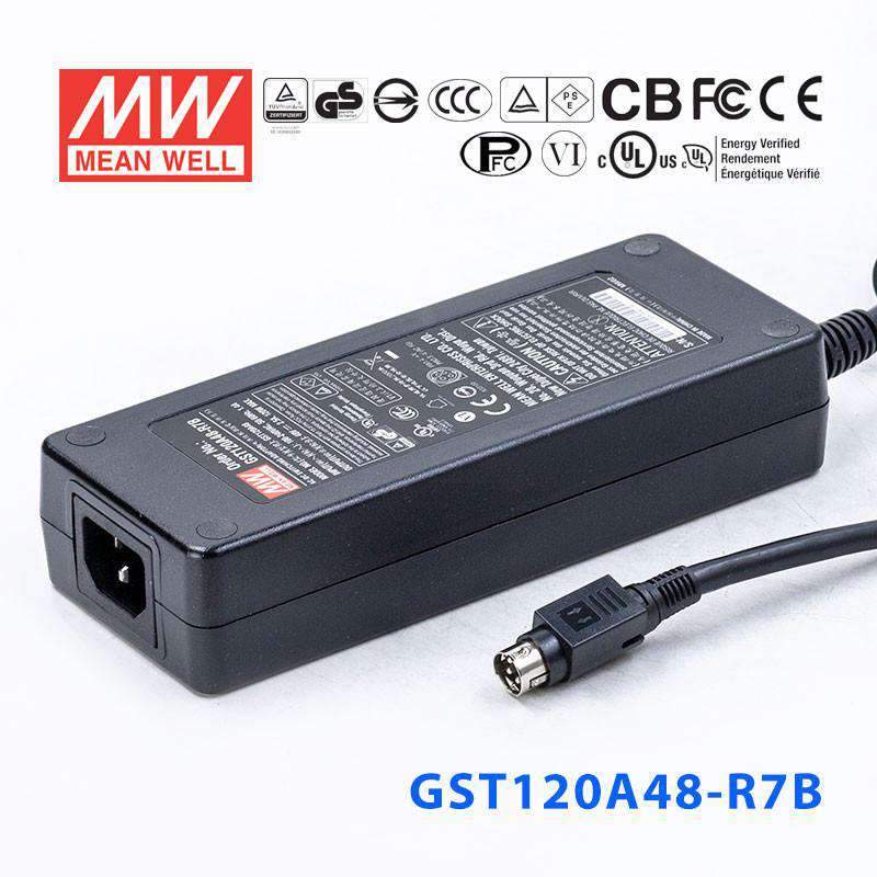 Mean Well GST120A48 - R7B Power Supply 120W 48V - GST120A48 - R7B - powersupplymall.com