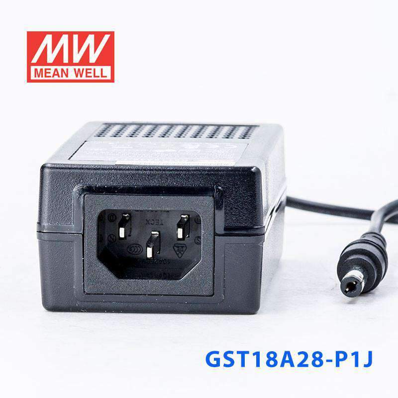 Mean Well GST18A28 - P1JPower Supply 18W 28V - GST18A28 - P1J - powersupplymall.com