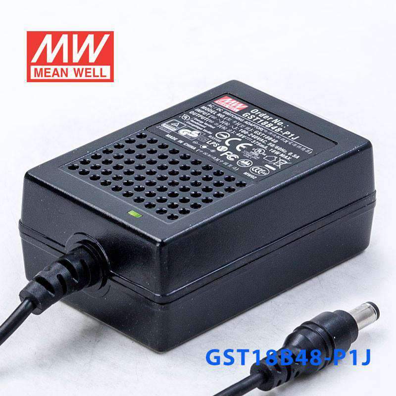 Mean Well GST18B48 - P1J Power Supply 18W 48V - GST18B48 - P1J - powersupplymall.com