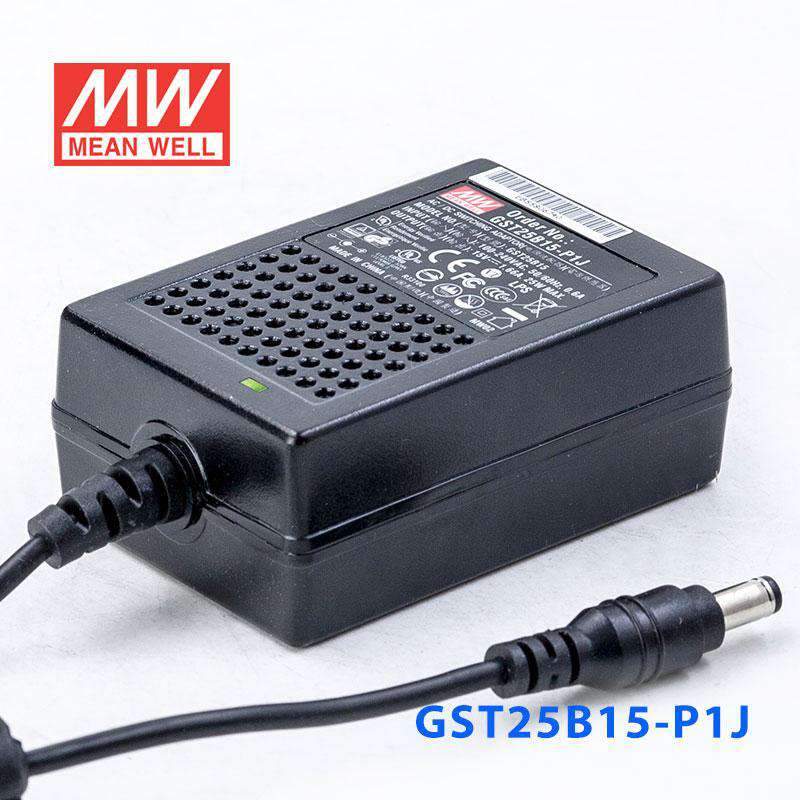 Mean Well GST25B15 - P1JPower Supply 25W 15V - GST25B15 - P1J - powersupplymall.com