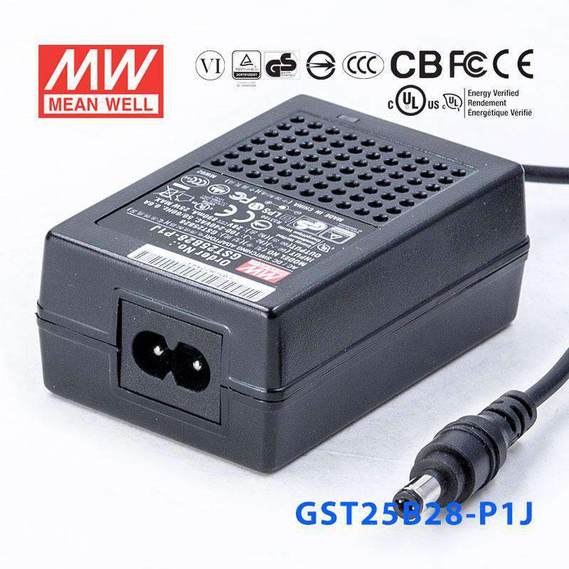 Mean Well GST25B28 - P1JPower Supply 25W 28V - GST25B28 - P1J - powersupplymall.com