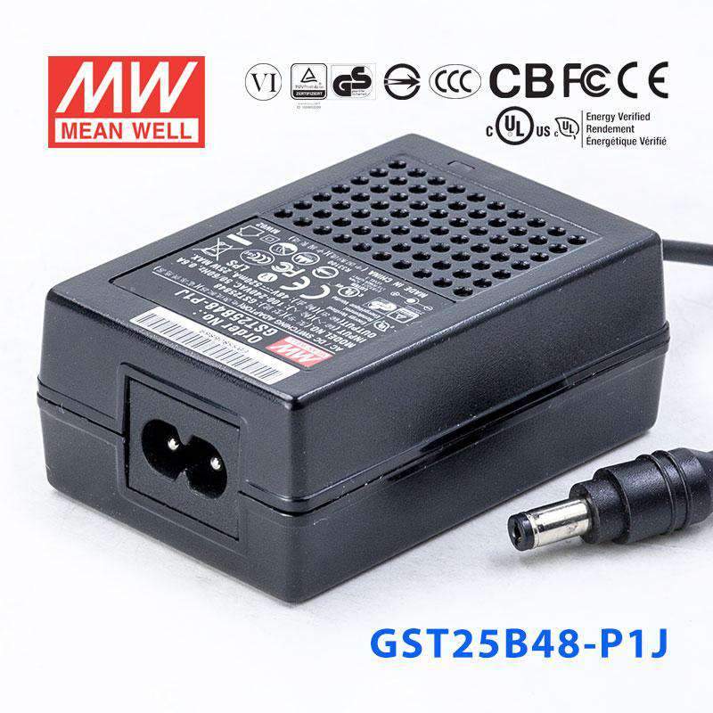 Mean Well GST25B48 - P1J Power Supply 25W 48V - GST25B48 - P1J - powersupplymall.com