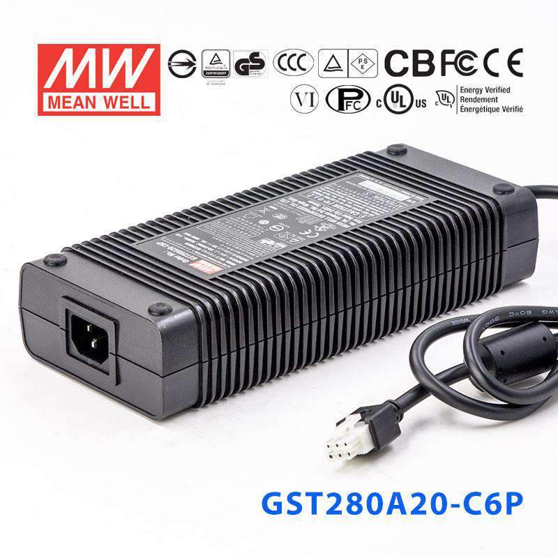 Mean Well GST280A18 - C6P Power Supply 260W 20V - GST280A20 - C6P - powersupplymall.com