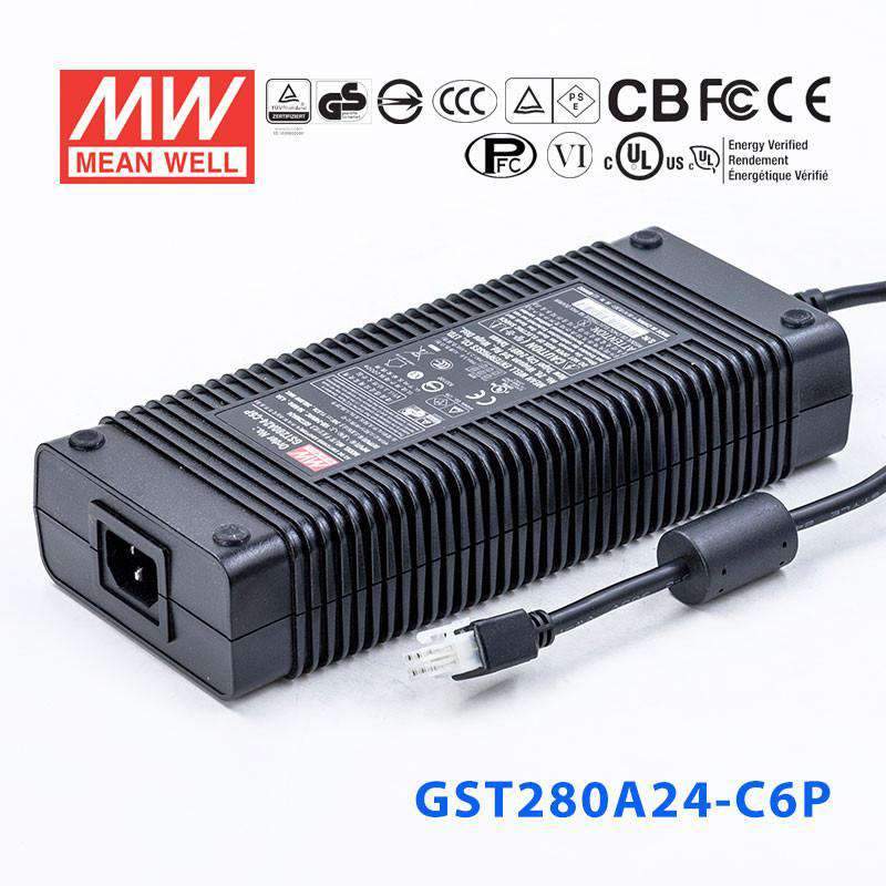 Mean Well GST280A24 - C6P Power Supply 280W 24V - GST280A24 - C6P - powersupplymall.com