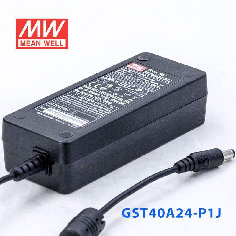 Mean Well GST40A24 - P1J Power Supply 40W 24V - GST40A24 - P1J - powersupplymall.com