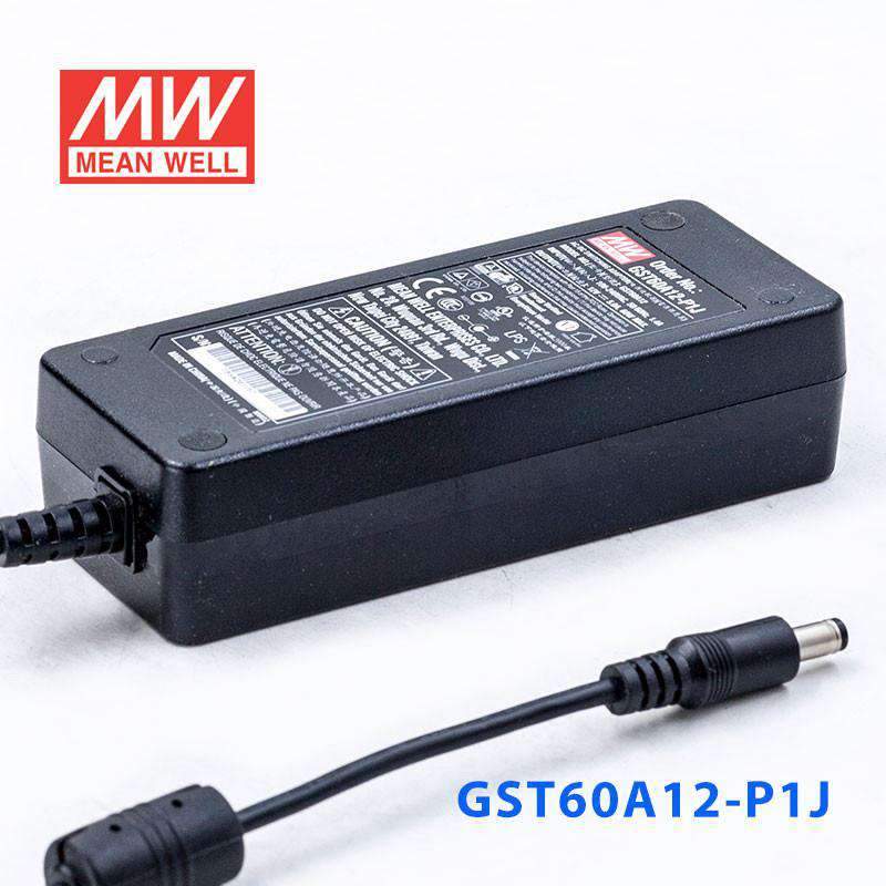 Mean Well GST60A12 - P1J Power Supply 60W 12V - GST60A12 - P1J - powersupplymall.com