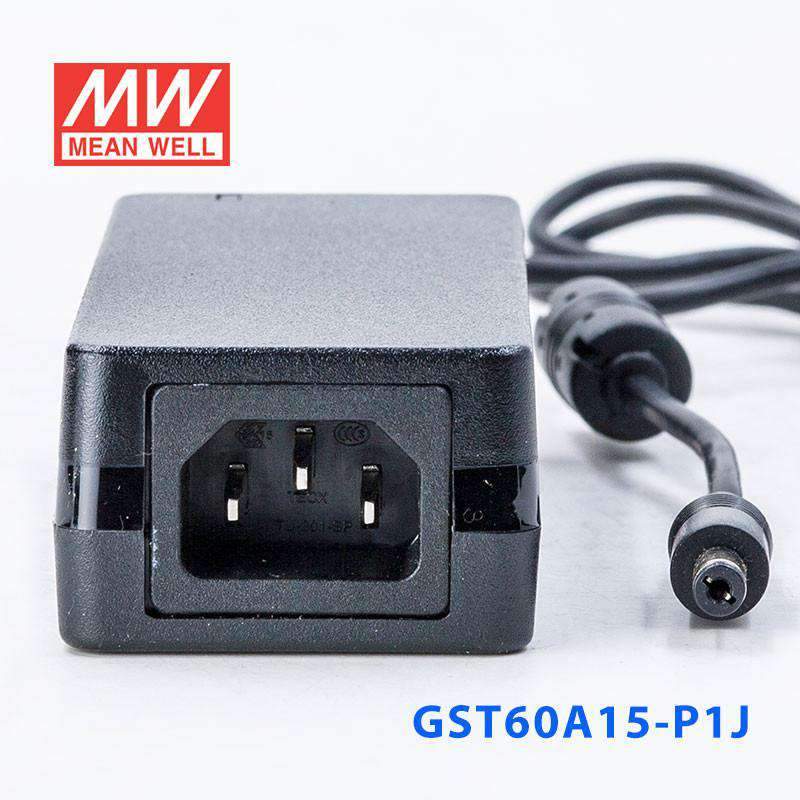 Mean Well GST60A15 - P1JPower Supply 60W 15V - GST60A15 - P1J - powersupplymall.com