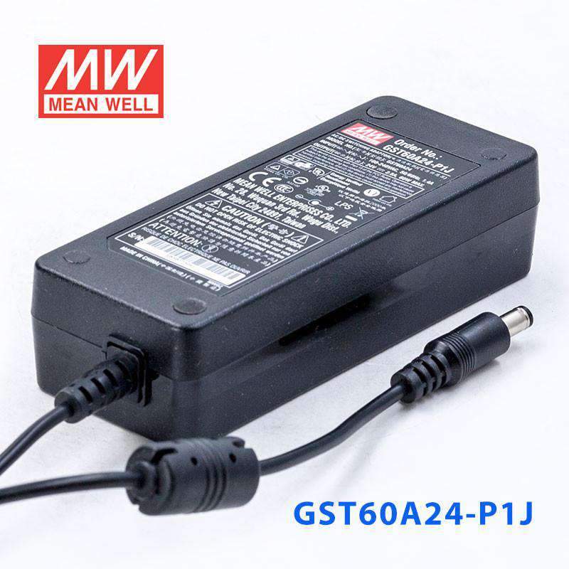 Mean Well GST60A24 - P1J Power Supply 60W 24V - GST60A24 - P1J - powersupplymall.com