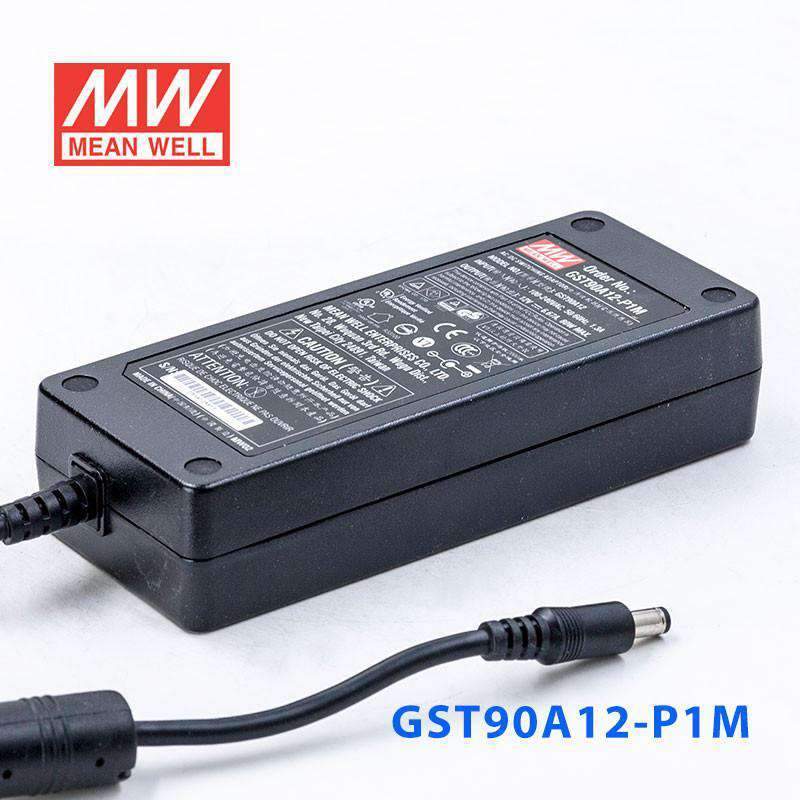 Mean Well GST90A12 - P1M Power Supply 80W 12V - GST90A12 - P1M - powersupplymall.com