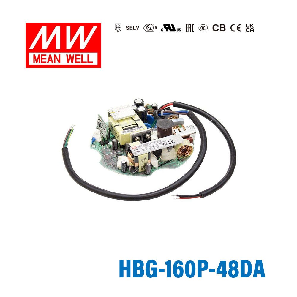 Mean Well HBG Series Power Supply 48V (100~240W) - - powersupplymall.com