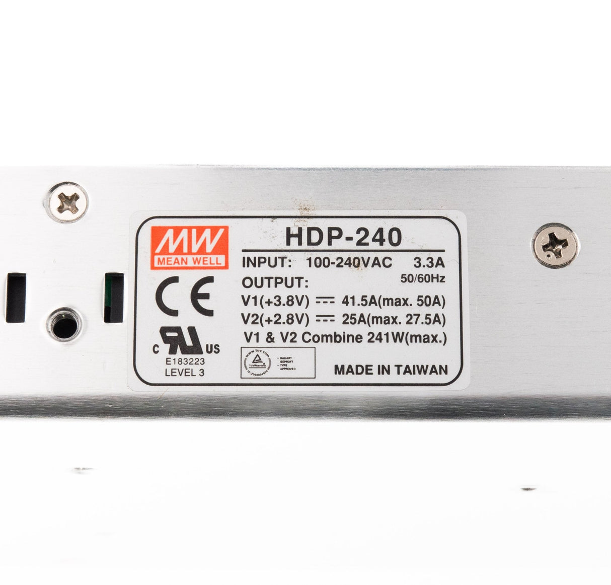 Mean Well HDP - 240 Dual Output with PFC Function Switching Power Supply - HDP - 240 - powersupplymall.com