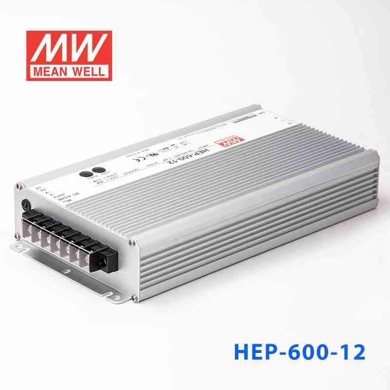 Mean Well HEP - 600 - 12 Power Supply 480W 12V - HEP - 600 - 12 - powersupplymall.com