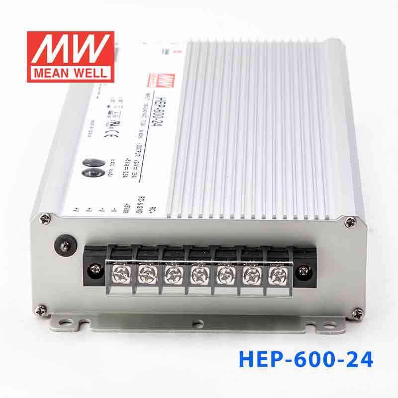 Mean Well HEP - 600 - 24 Power Supply 600W 24V - HEP - 600 - 24 - powersupplymall.com